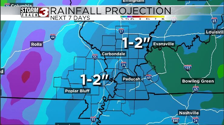 Rain totals
